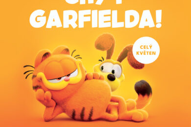 Kocour Garfield je nyní be filmu.