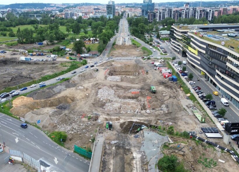 Libeň - plánovaná demolice mostu.